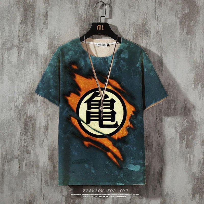 Men's Fashion Print Casual Short Sleeve T-Shirt