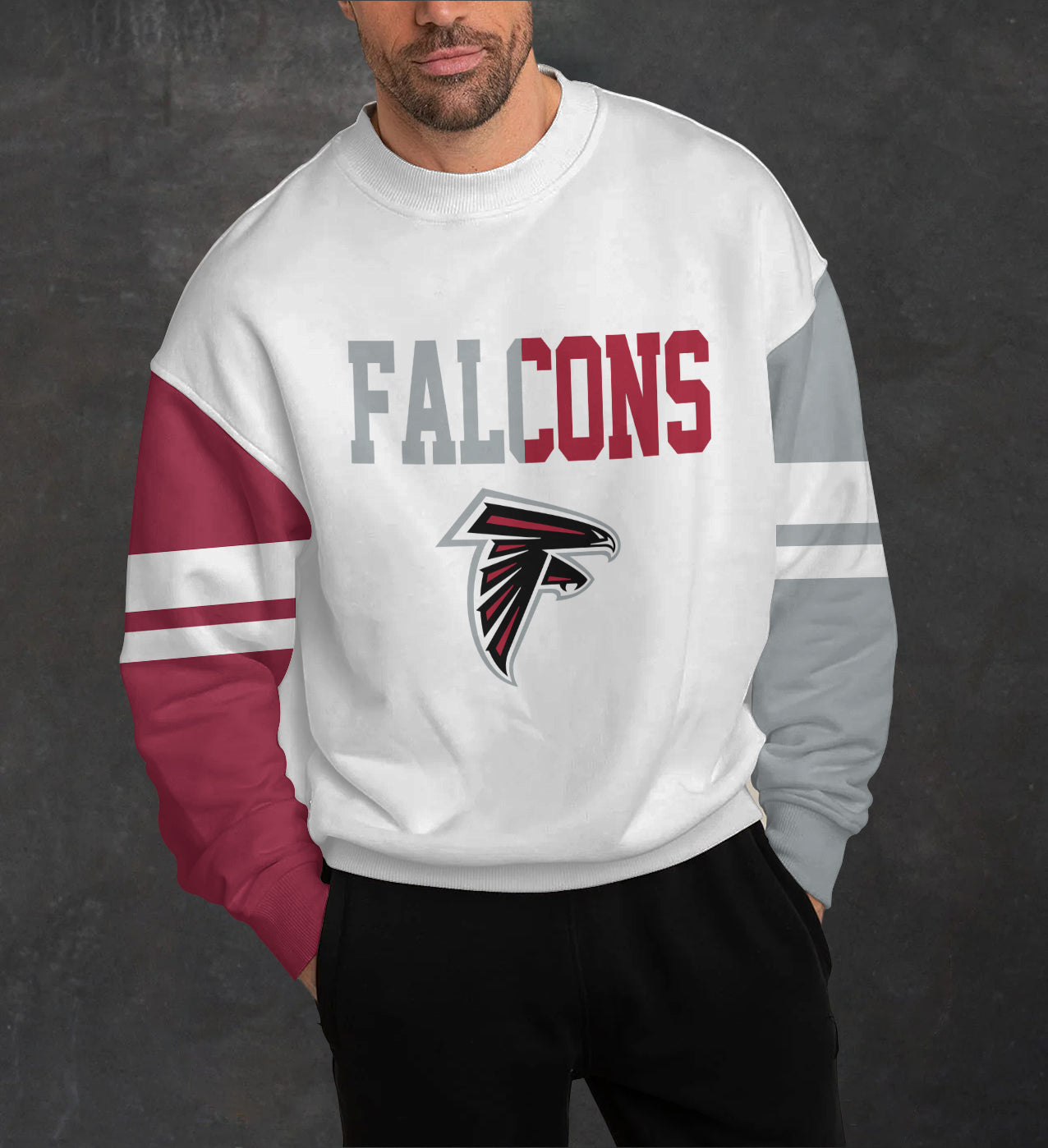 Atlanta Falcons 3D Limited Edition Crew Neck sweatshirt