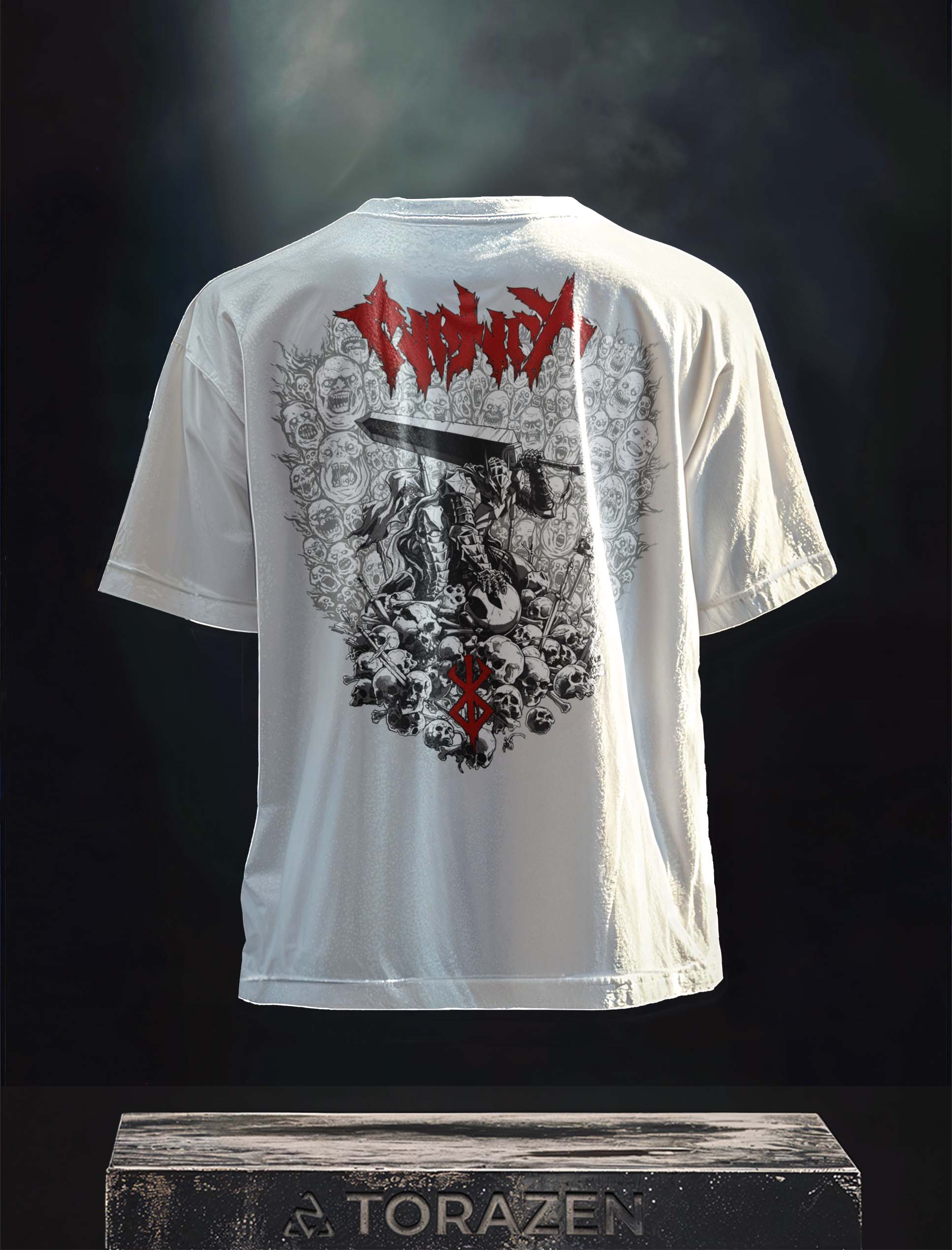 Guts Throne of Skulls Vintage Tee