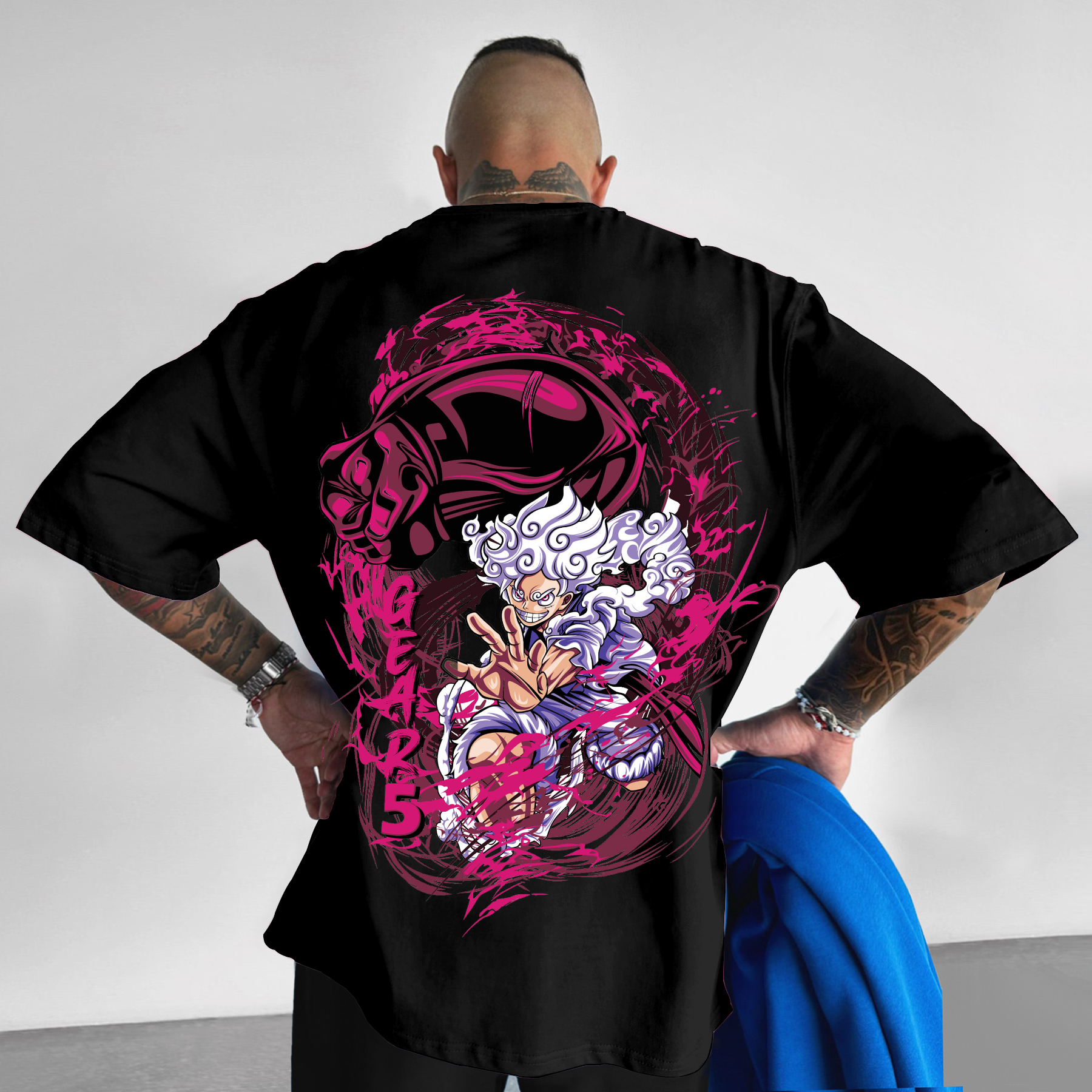 Unisex Casual Anime Print T-Shirt