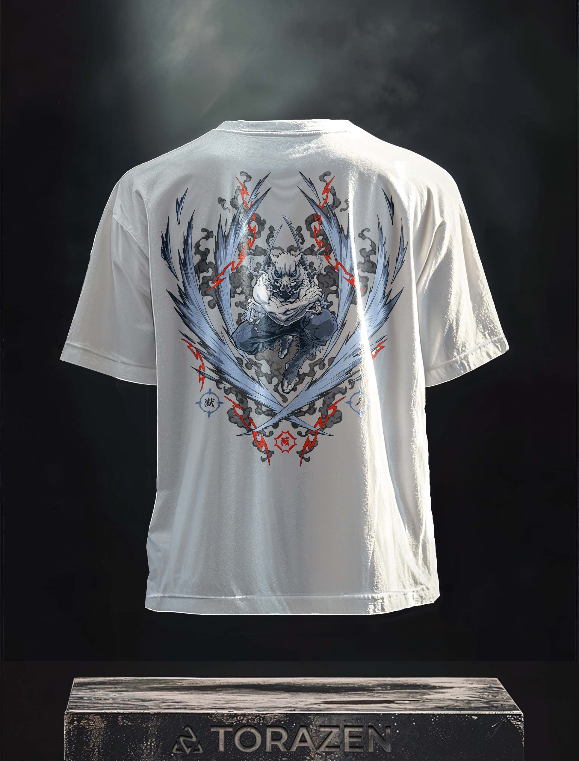 Inosuke Beast Breathing Vintage Tee