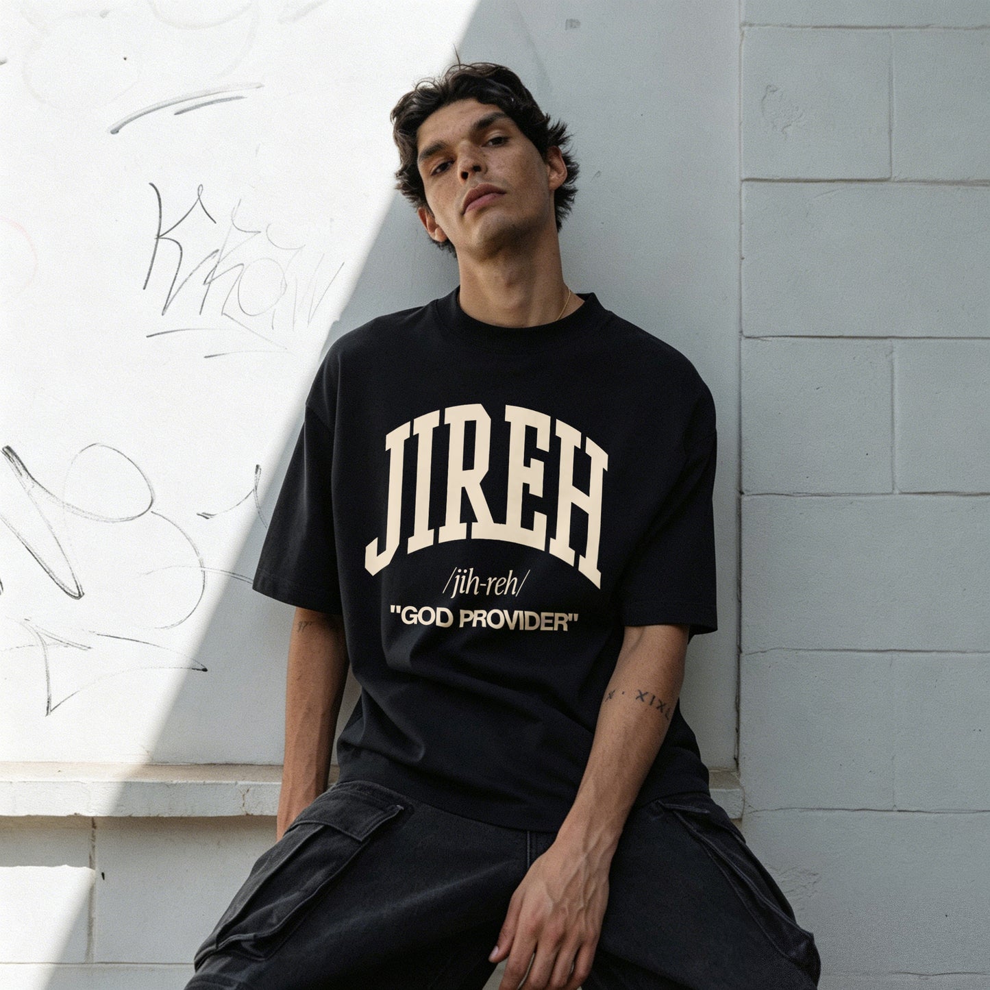 Jireh /jih-reh/ "God Provider" Printed Men's T-shirt