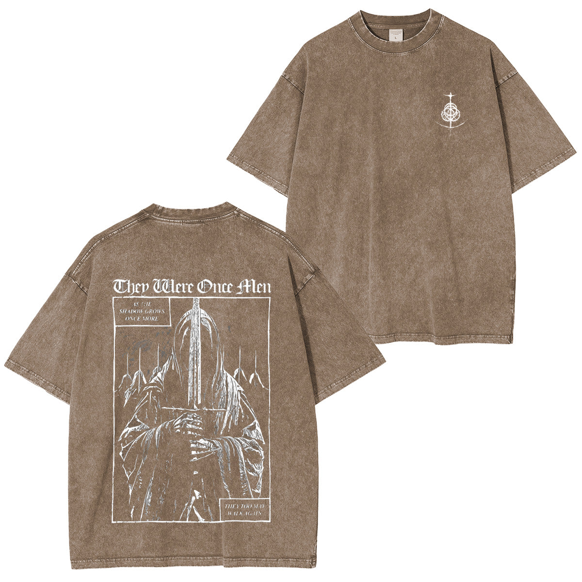 They Were Once Men Vintage Washed Unisex T-Shirt