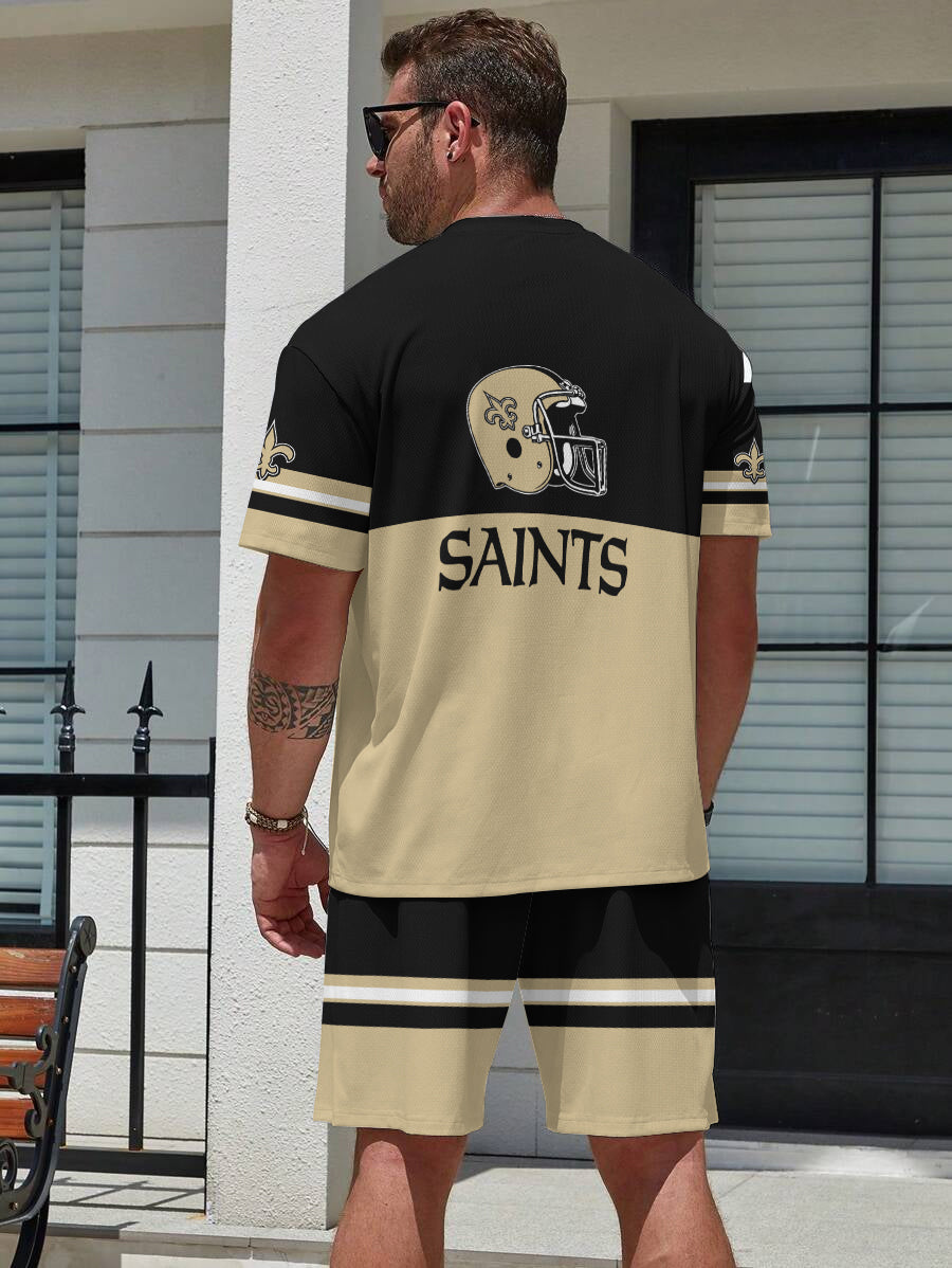 New Orleans Saints Limited Edition Top And Shorts Two-Piece Suits