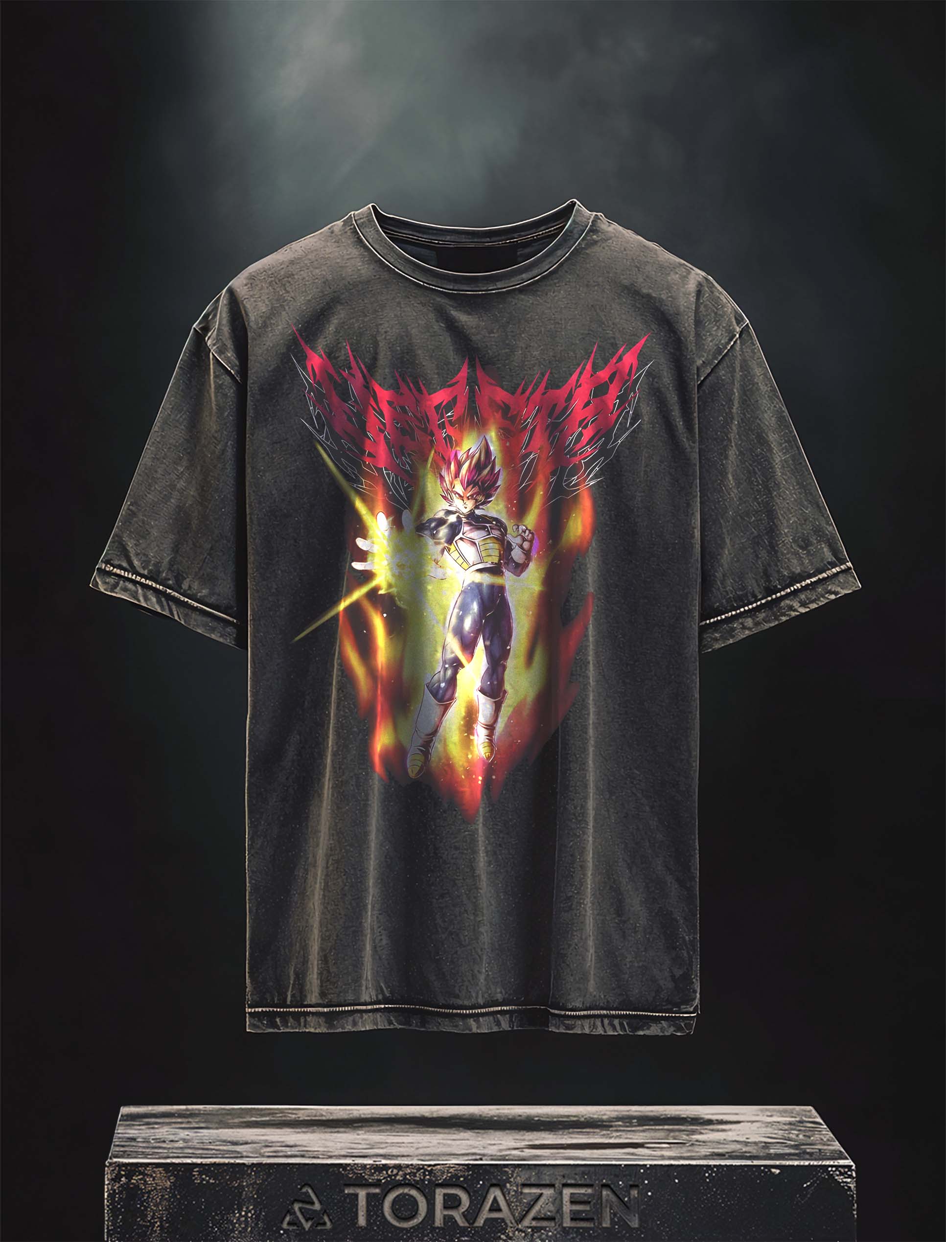 Vegeta Godly Power Vintage Tee