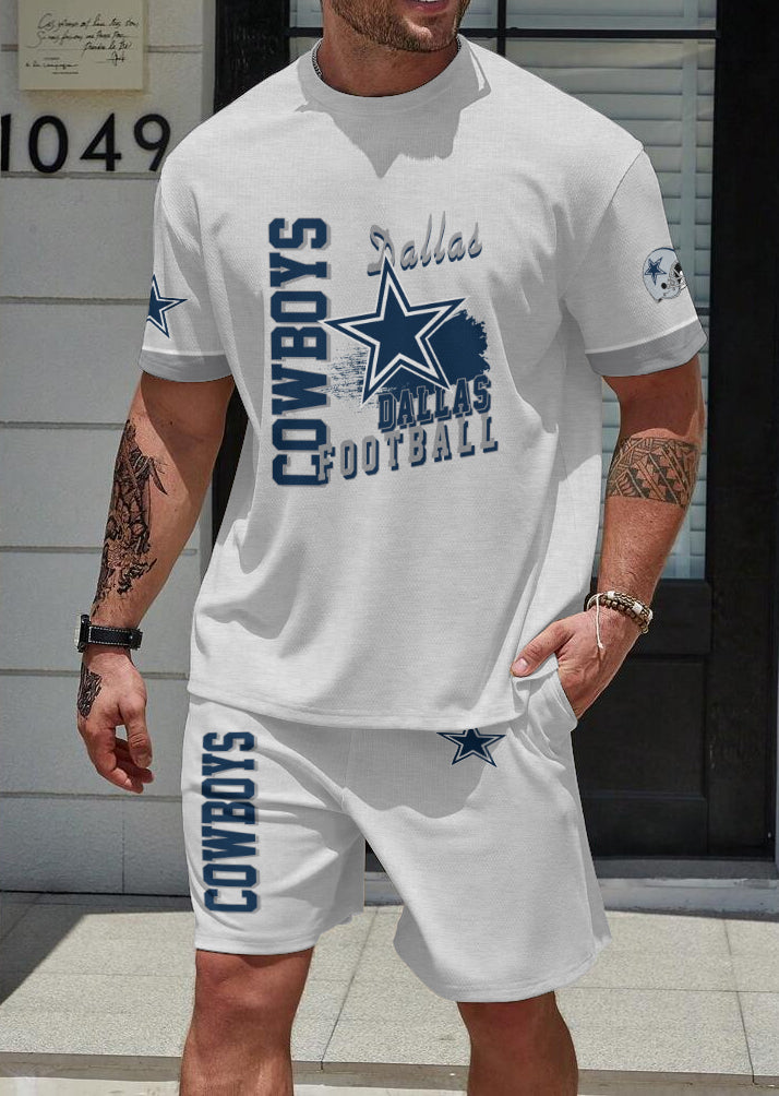 Dallas Cowboys Limited Edition Top And Shorts Two-Piece Suits