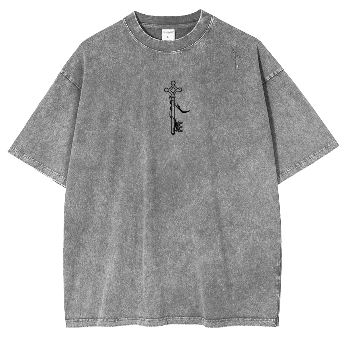 Attack on Titan Eren Yeager Vintage Washed Oversize T-Shirt