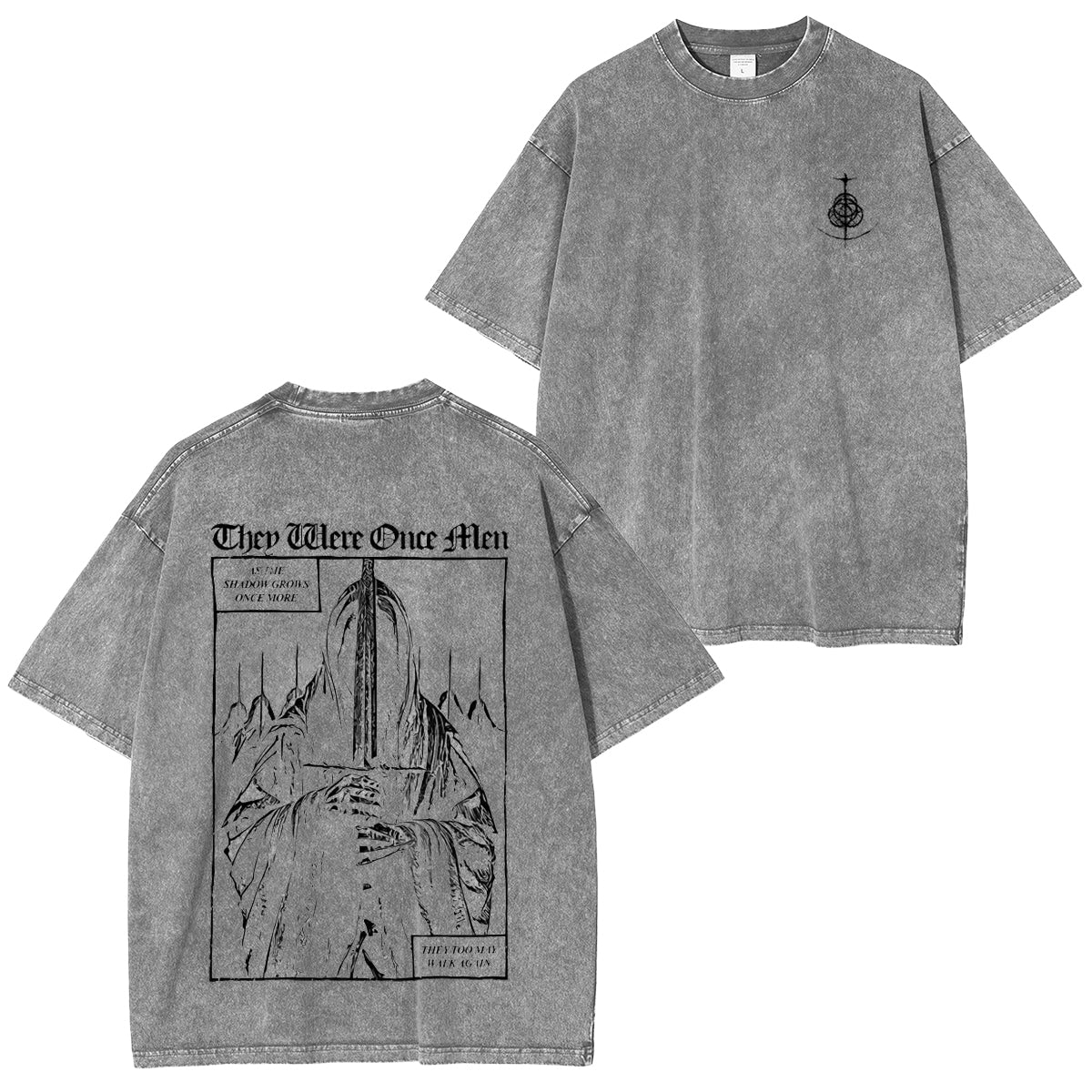 They Were Once Men Vintage Washed Unisex T-Shirt
