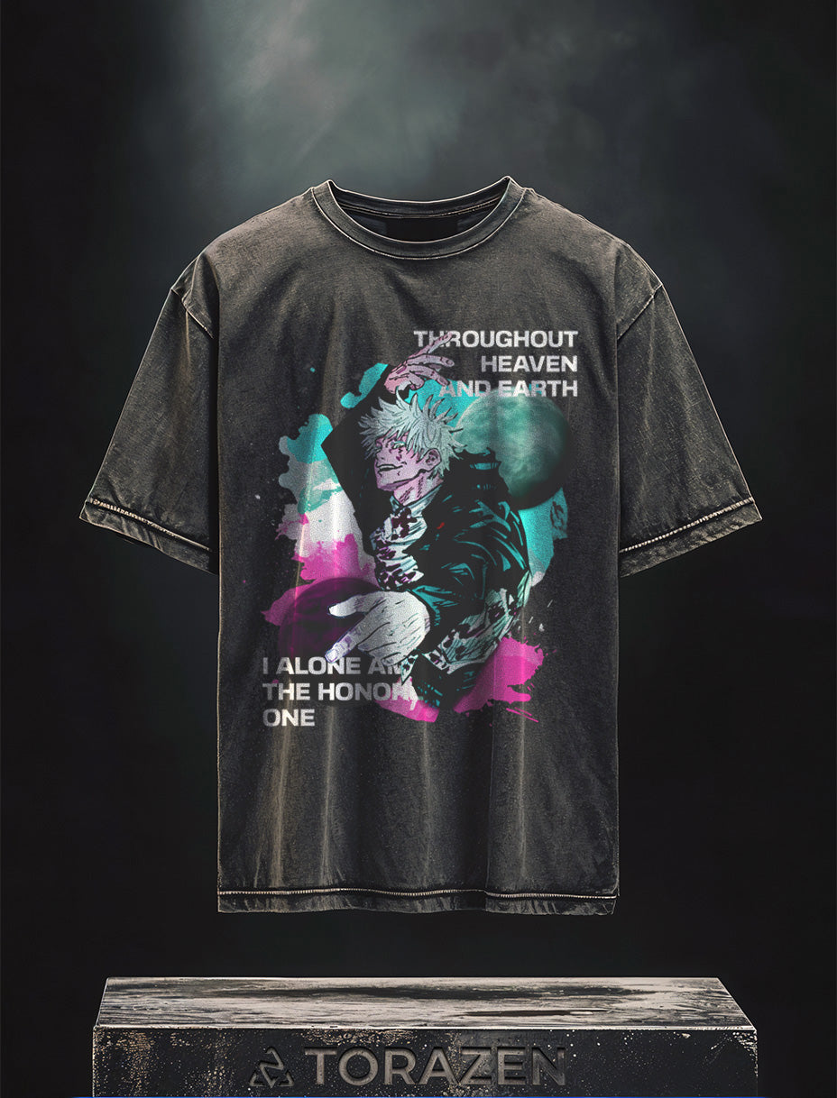 Gojo Honored One Vintage Tee