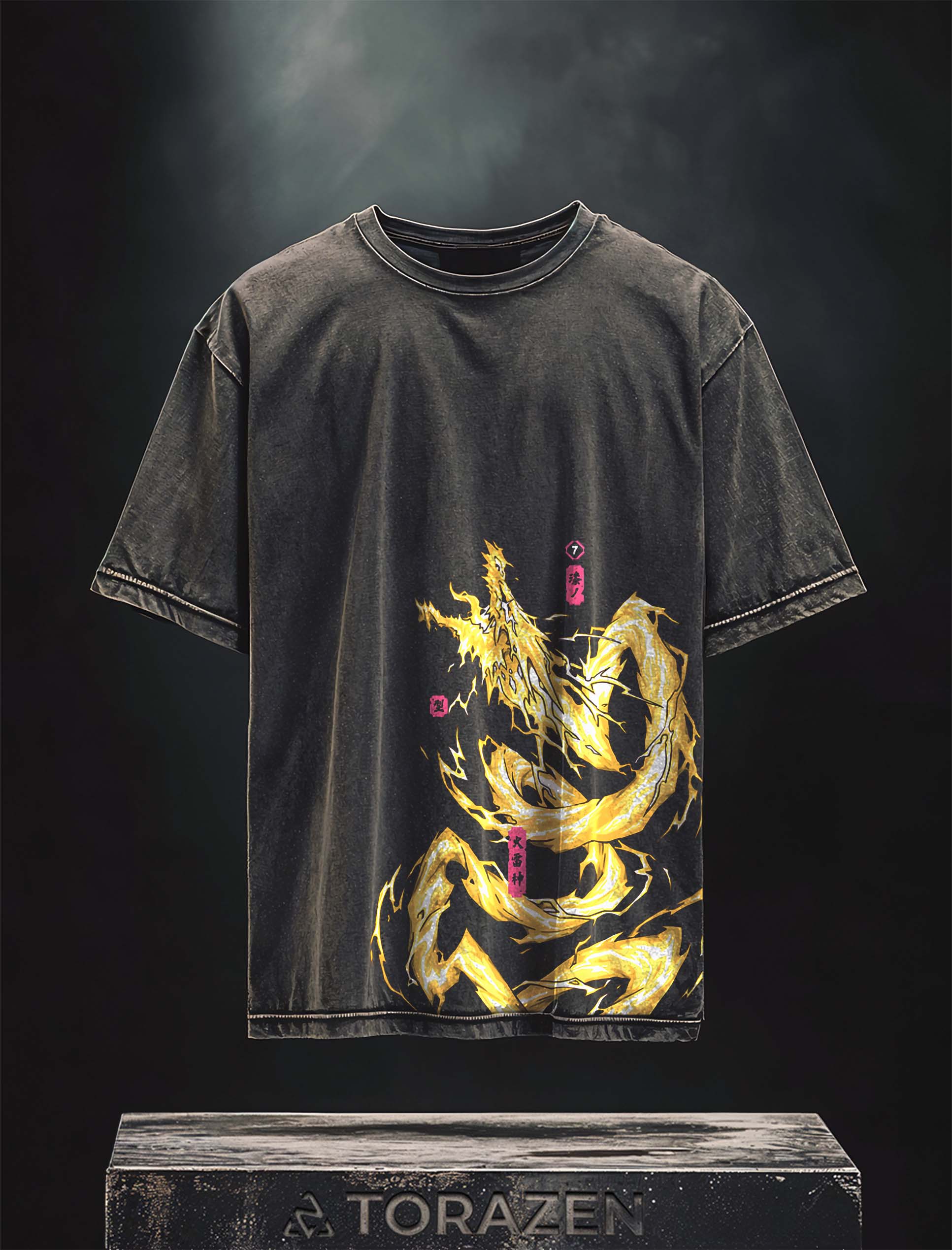 Thunder Breathing Fury Vintage Tee