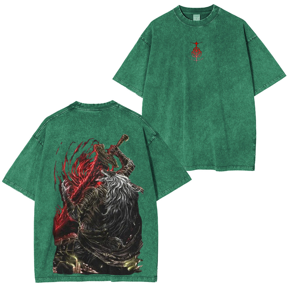 Maliketh Elden Ring Vintage Washed Unisex T-Shirt