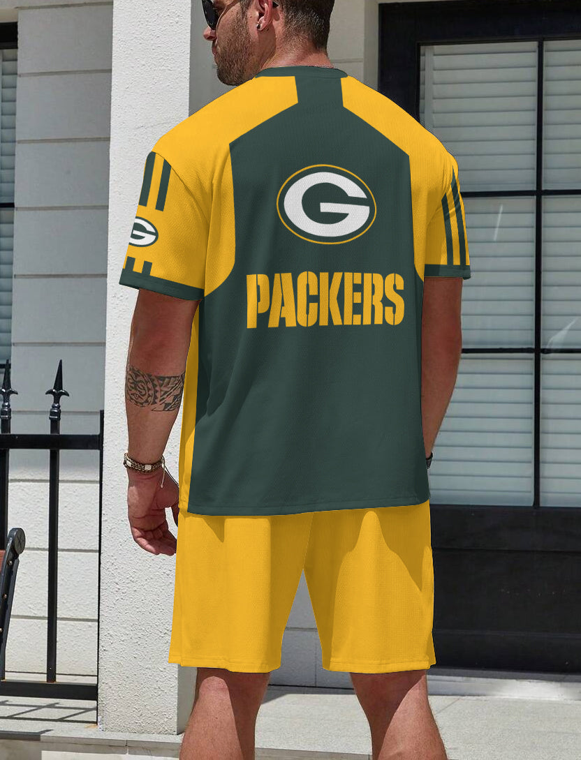 Green Bay Packers Limited Edition Top And Shorts Two-Piece Suits
