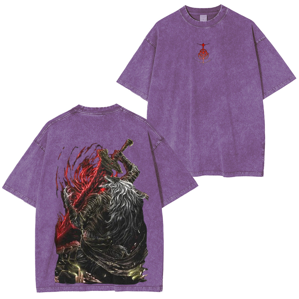 Maliketh Elden Ring Vintage Washed Unisex T-Shirt