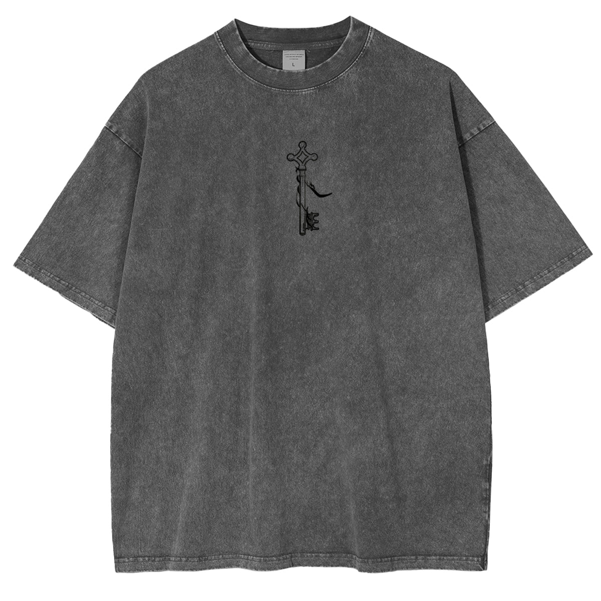 Attack on Titan Eren Yeager Vintage Washed Oversize T-Shirt
