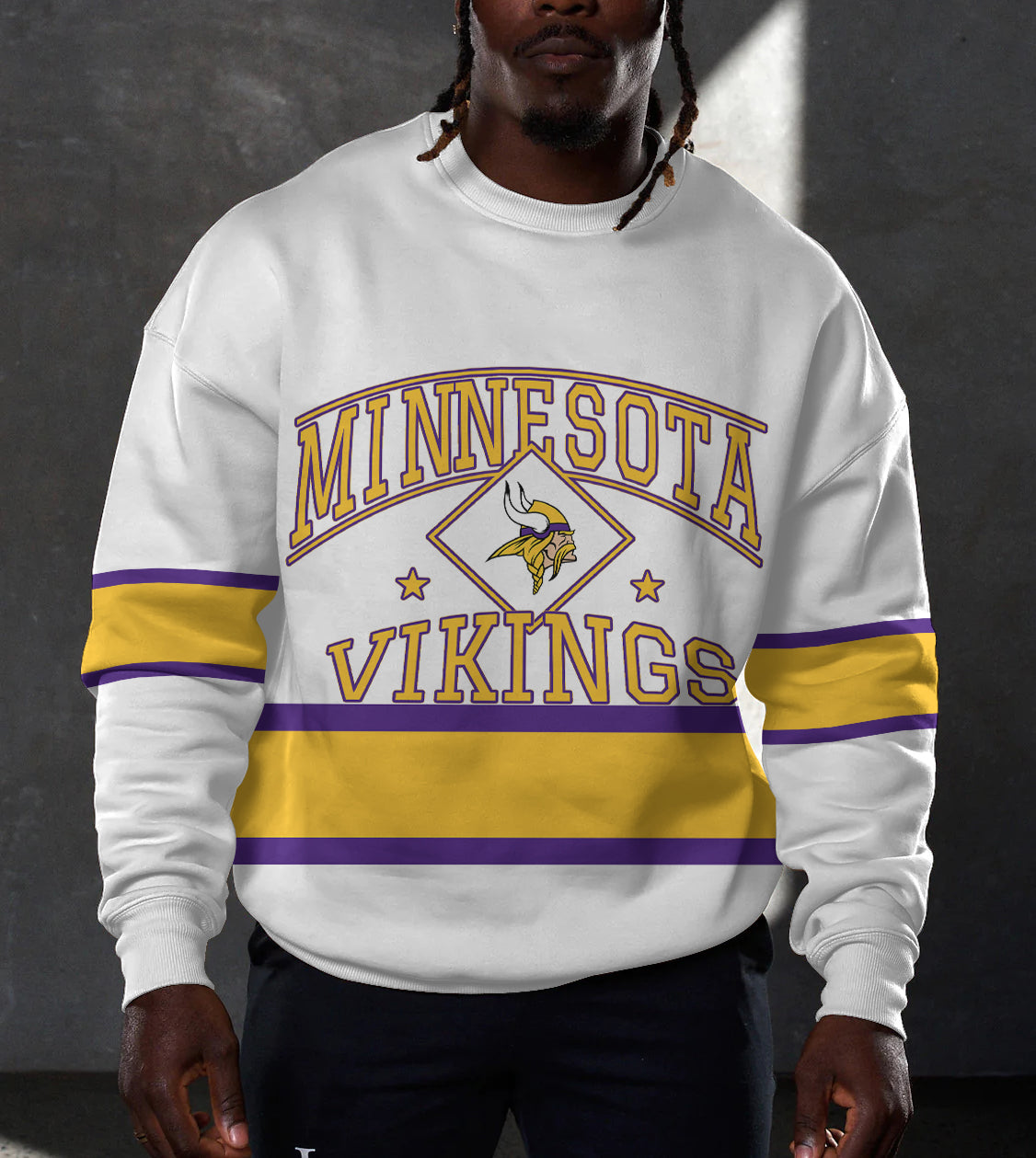 Minnesota Vikings 3D Limited Edition Crew Neck sweatshirt