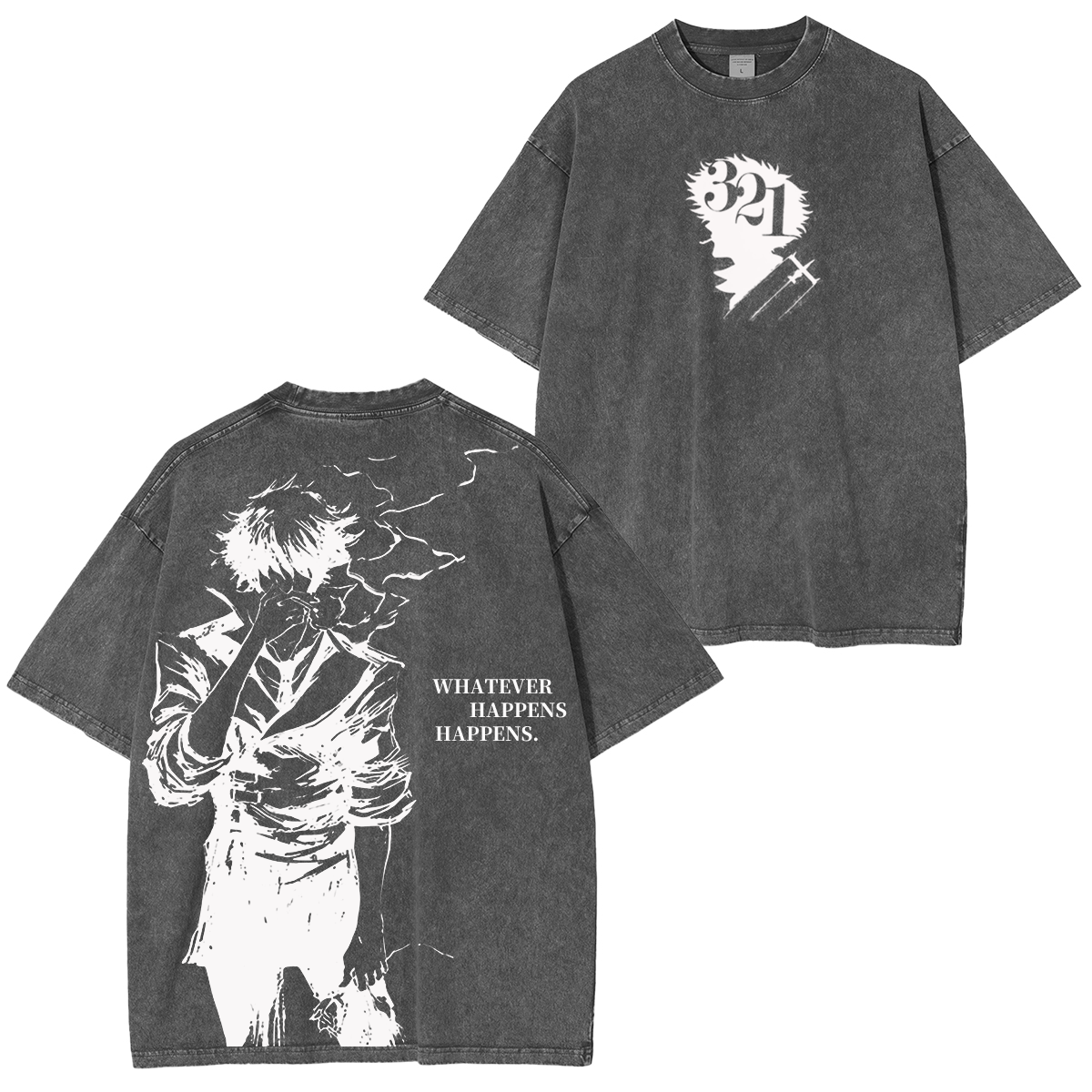Cowboy Bebop Spike Spiegel Vintage Washed Unisex T-Shirt