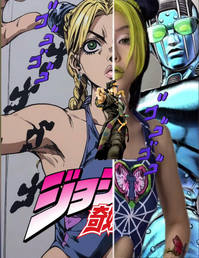Custom Anime JOJO Style T-Shirt – Personalized Photo Printed Tee