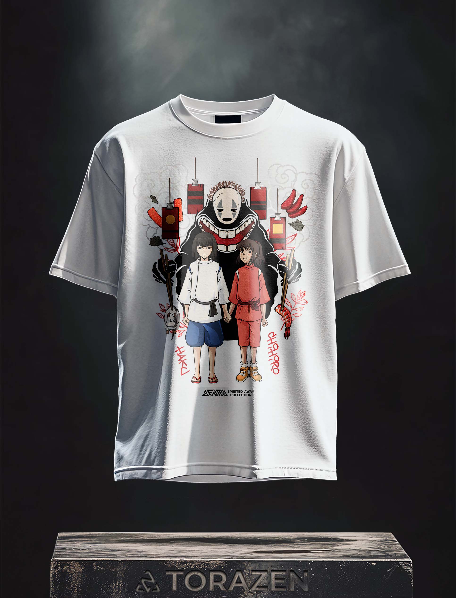 Haku & Chihiro Spirit Bond Vintage Tee