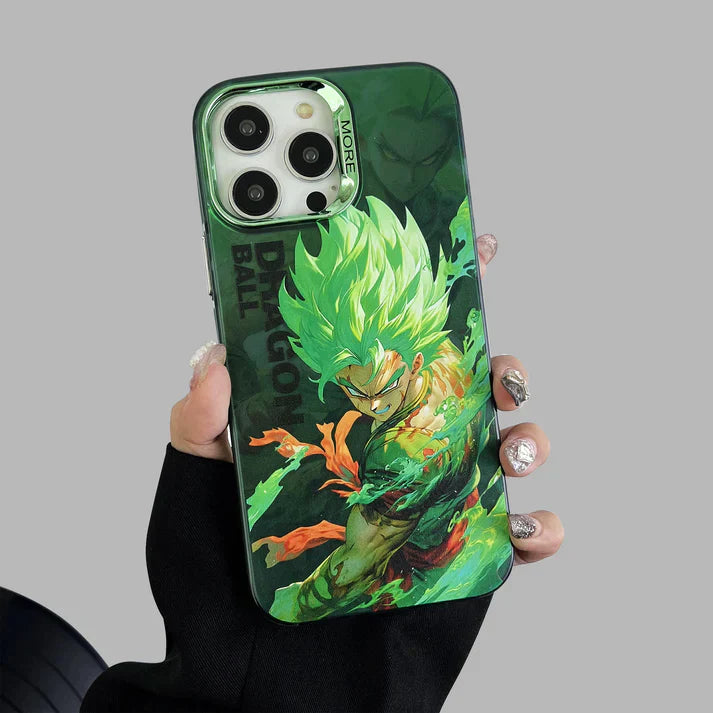 Goku Green Fury iPhone Case