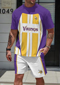 Minnesota Vikings  Limited Edition Top And Shorts Two-Piece Suits