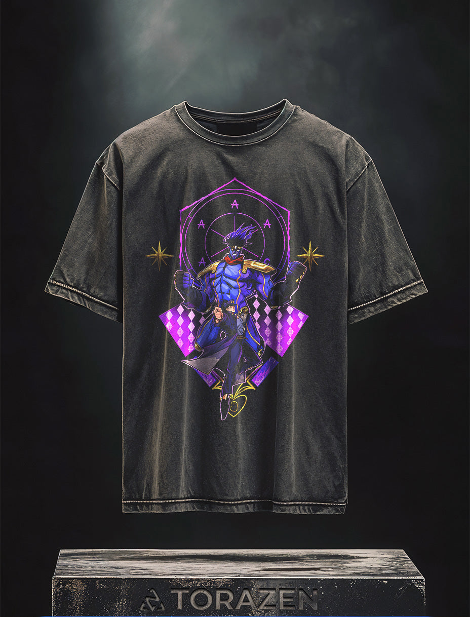 Jotaro's Star Platinum Vintage Tee