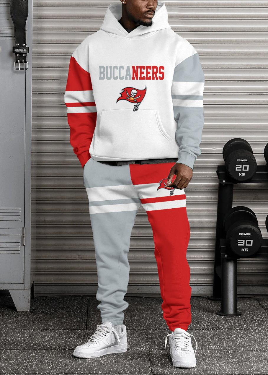 Tampa Bay Buccaneers 3D Printed Pullover Hoodie And Sweatpant 2pcs Tracksuits