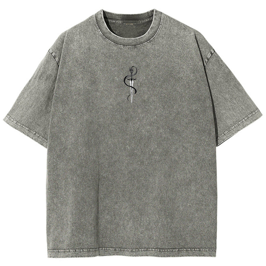 Solo Leveling Printed Unisex Washed T-Shirt