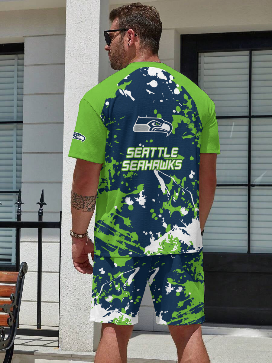 Seattle Seahawks Limited Edition Top And Shorts Two-Piece Suits