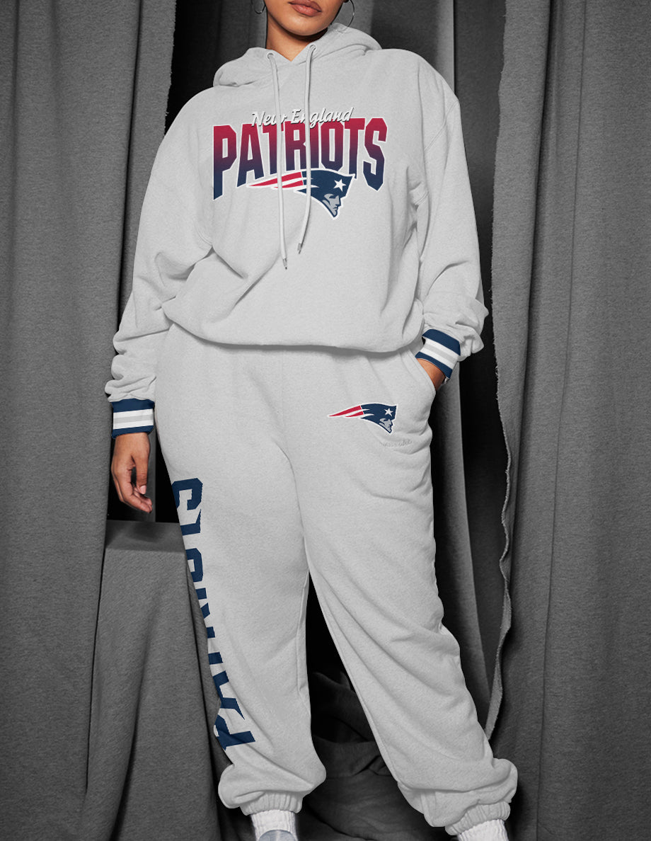 New England Patriots  3D Printed Pullover Hoodie And Sweatpant 2pcs Tracksuits