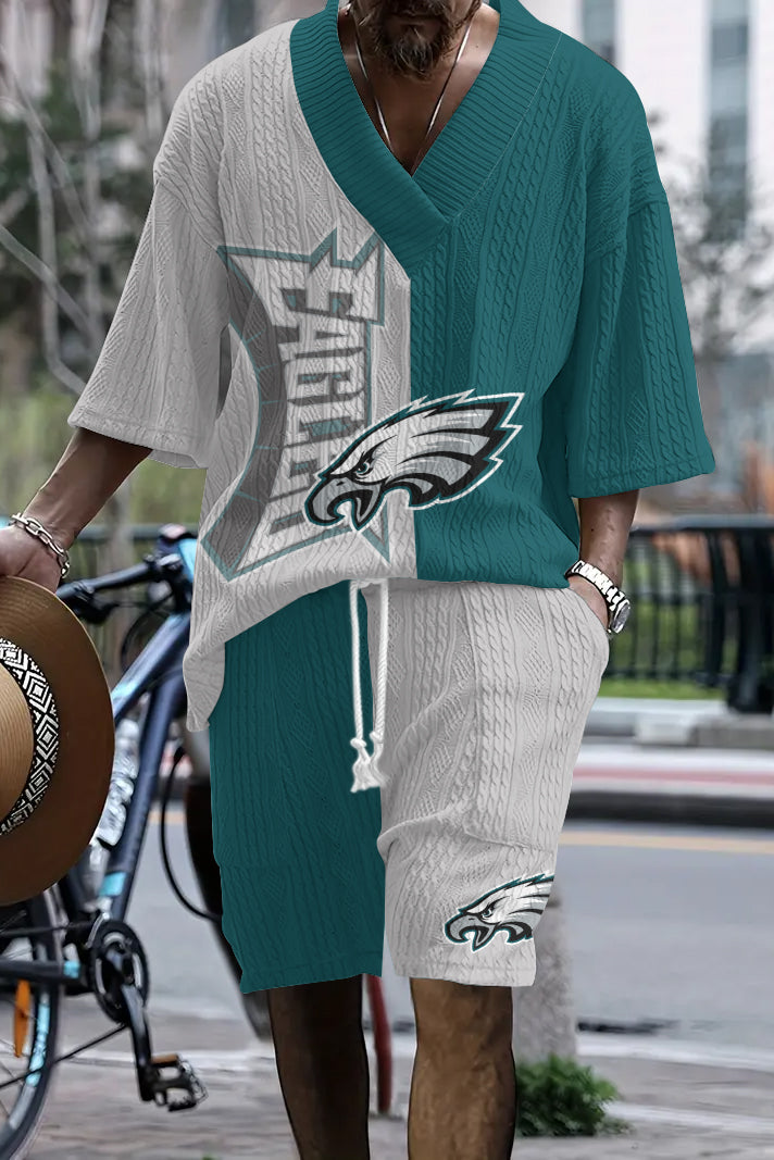 Philadelphia Eagles Limited Edition Top And Shorts Two-Piece Suits
