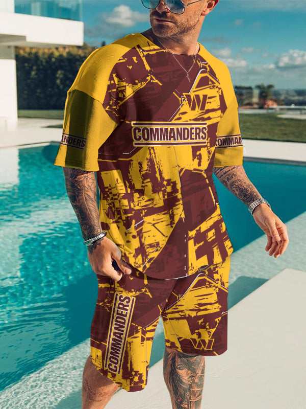 Washington Commanders Limited Edition Top And Shorts Two-Piece Suits