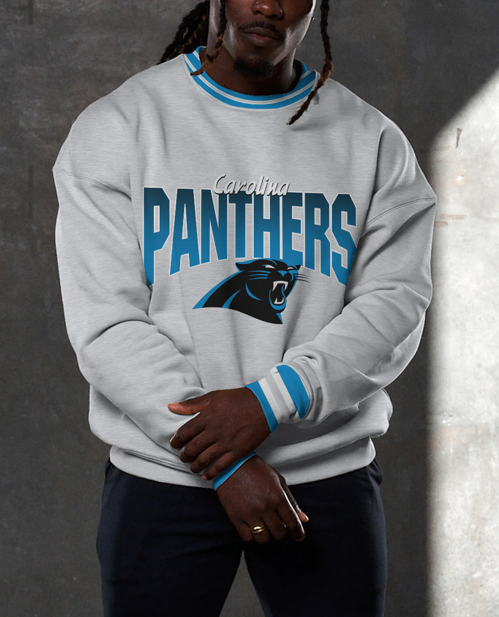Carolina Panthers 3D Limited Edition Crew Neck sweatshirt