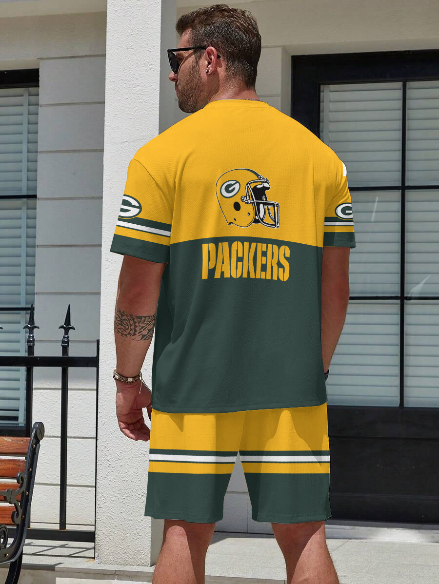 Green Bay Packers Limited Edition Top And Shorts Two-Piece Suits