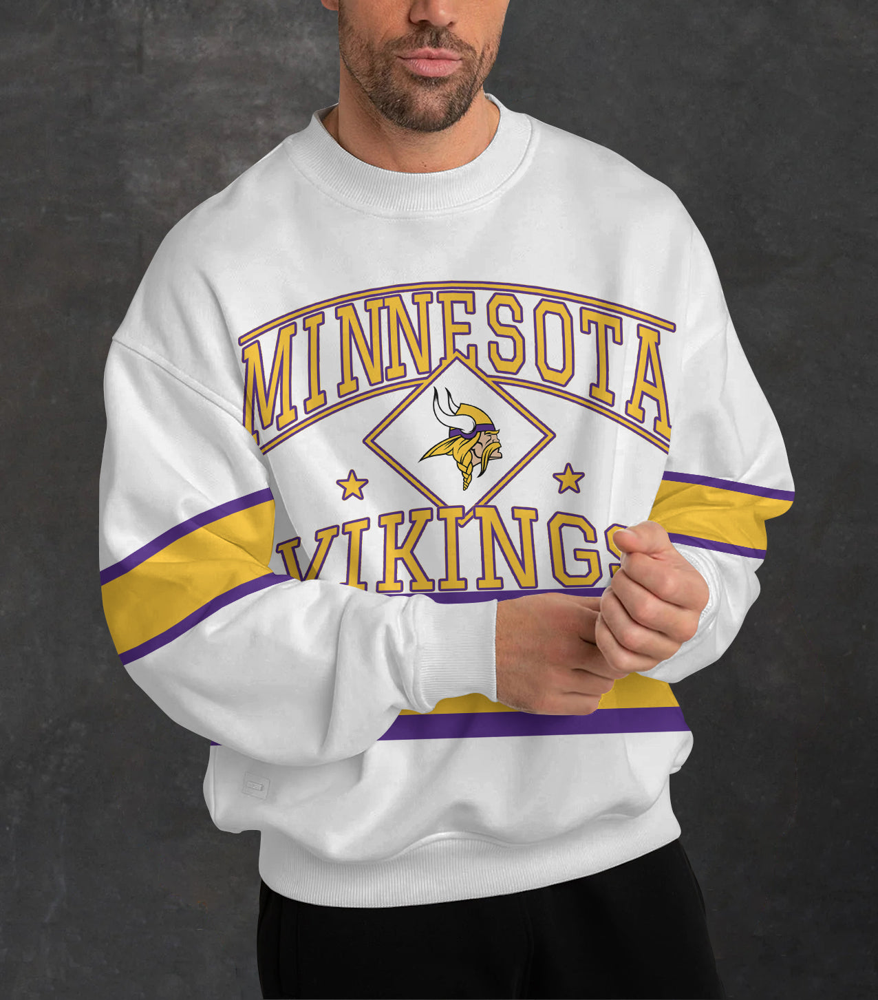 Minnesota Vikings 3D Limited Edition Crew Neck sweatshirt