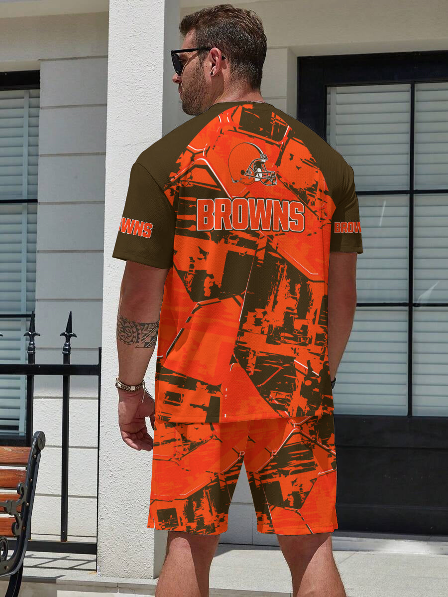 Cleveland Browns Limited Edition Top And Shorts Two-Piece Suits