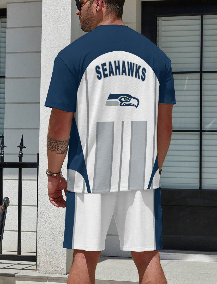 Seattle Seahawks  Limited Edition Top And Shorts Two-Piece Suits