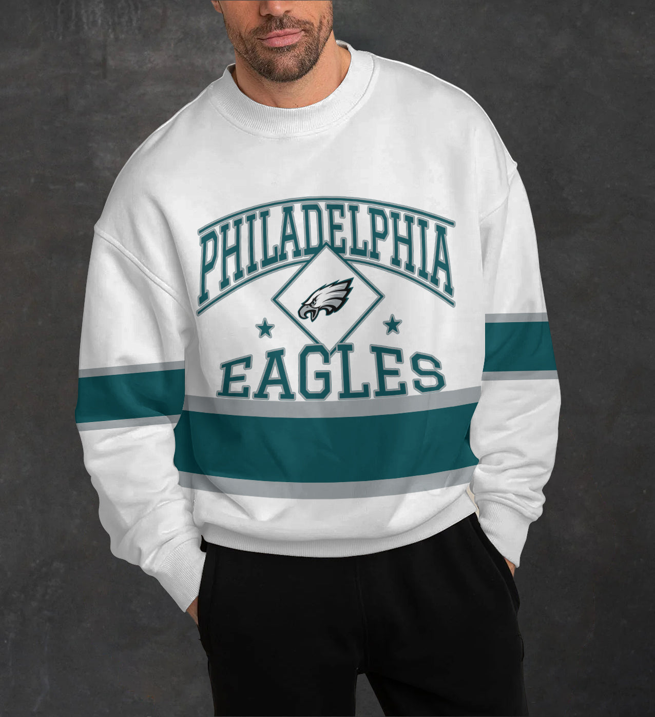 Philadelphia Eagles 3D Limited Edition Crew Neck sweatshirt