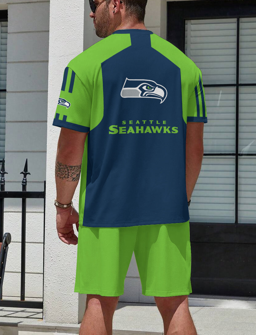 Seattle Seahawks Limited Edition Top And Shorts Two-Piece Suits