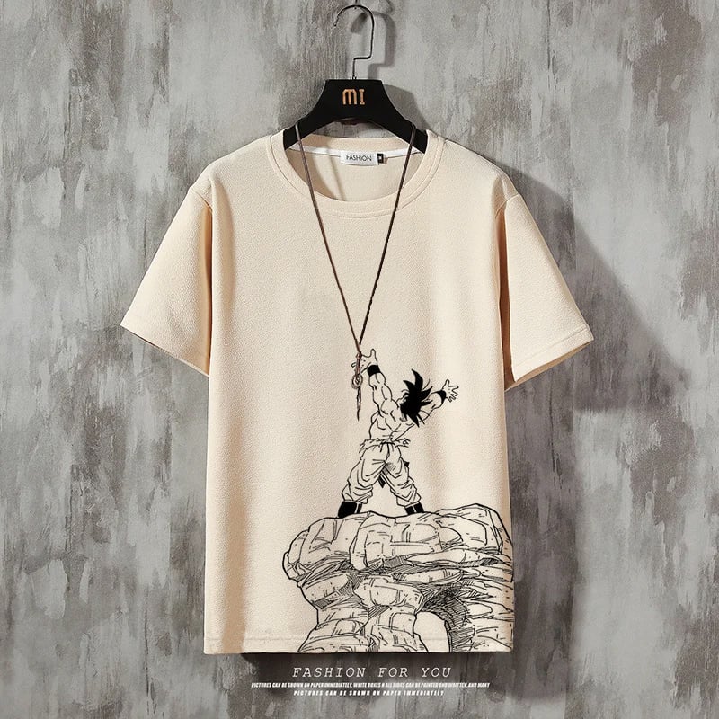 Men's Fashion Print Casual Short Sleeve T-Shirt