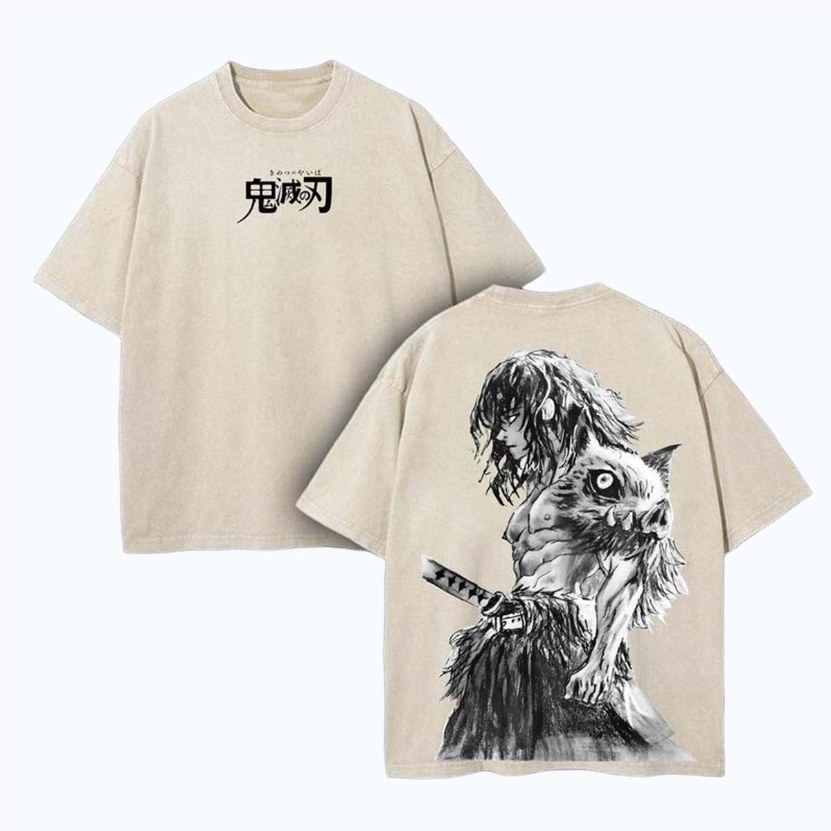 Demon Slayer Hashibira Inosuke Anime T-Shirt