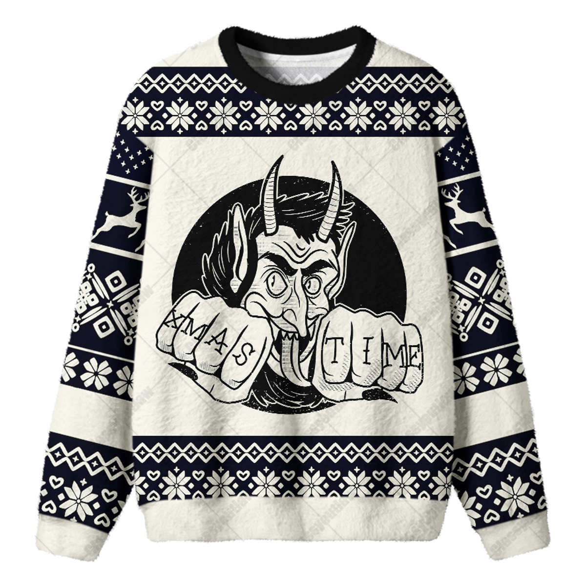XMAS TIME UGLY CHRISTMAS SWEATSHIRT — image 1