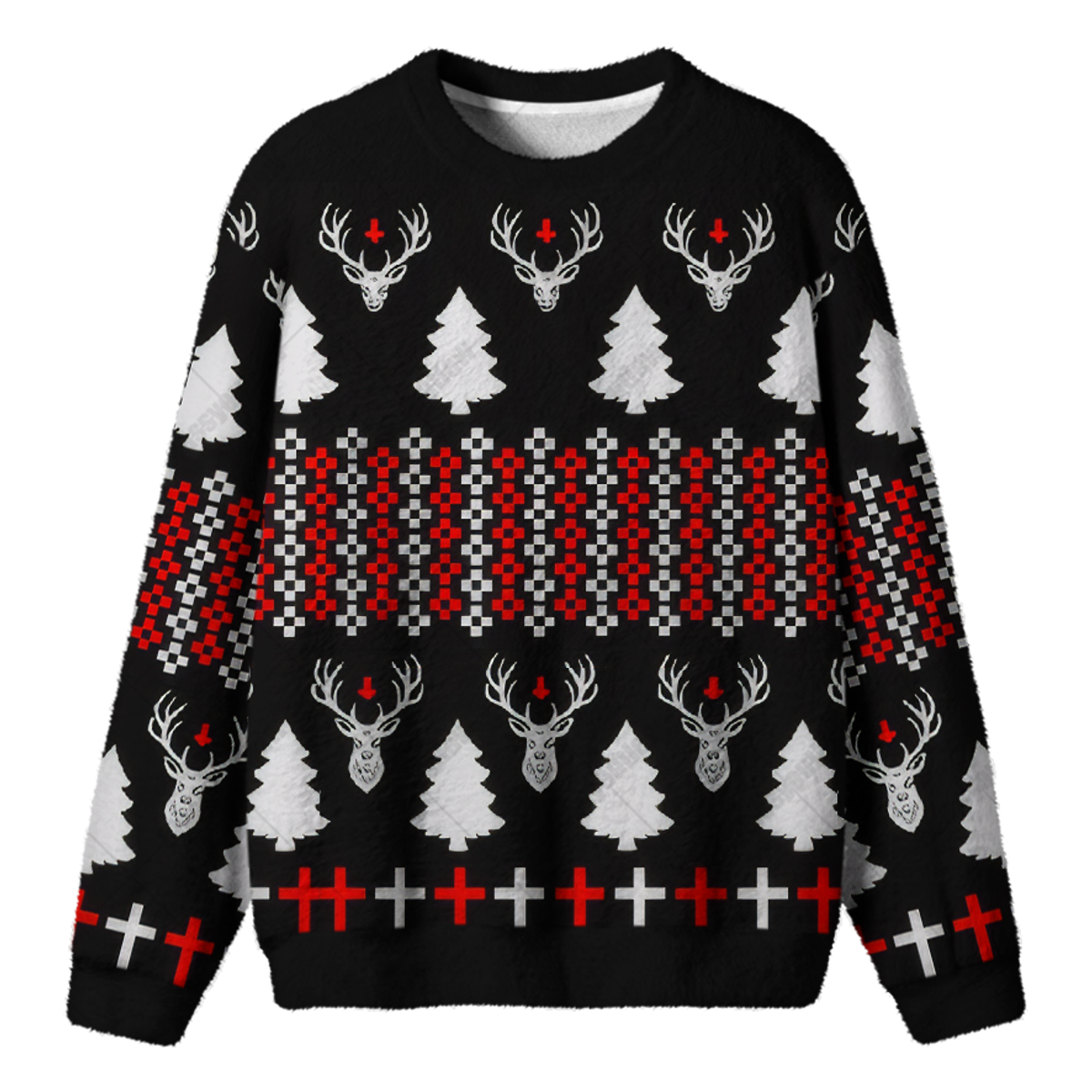 DARK UGLY CHRISTMAS SWEATSHIRT — image 1