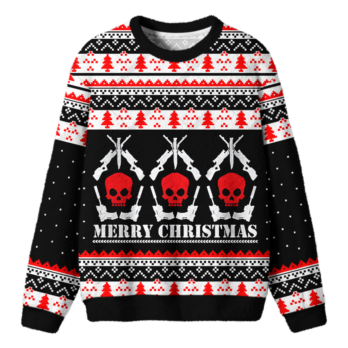 MERRY CHRISTMAS UGLY CHRISTMAS SWEATSHIRT — image 1