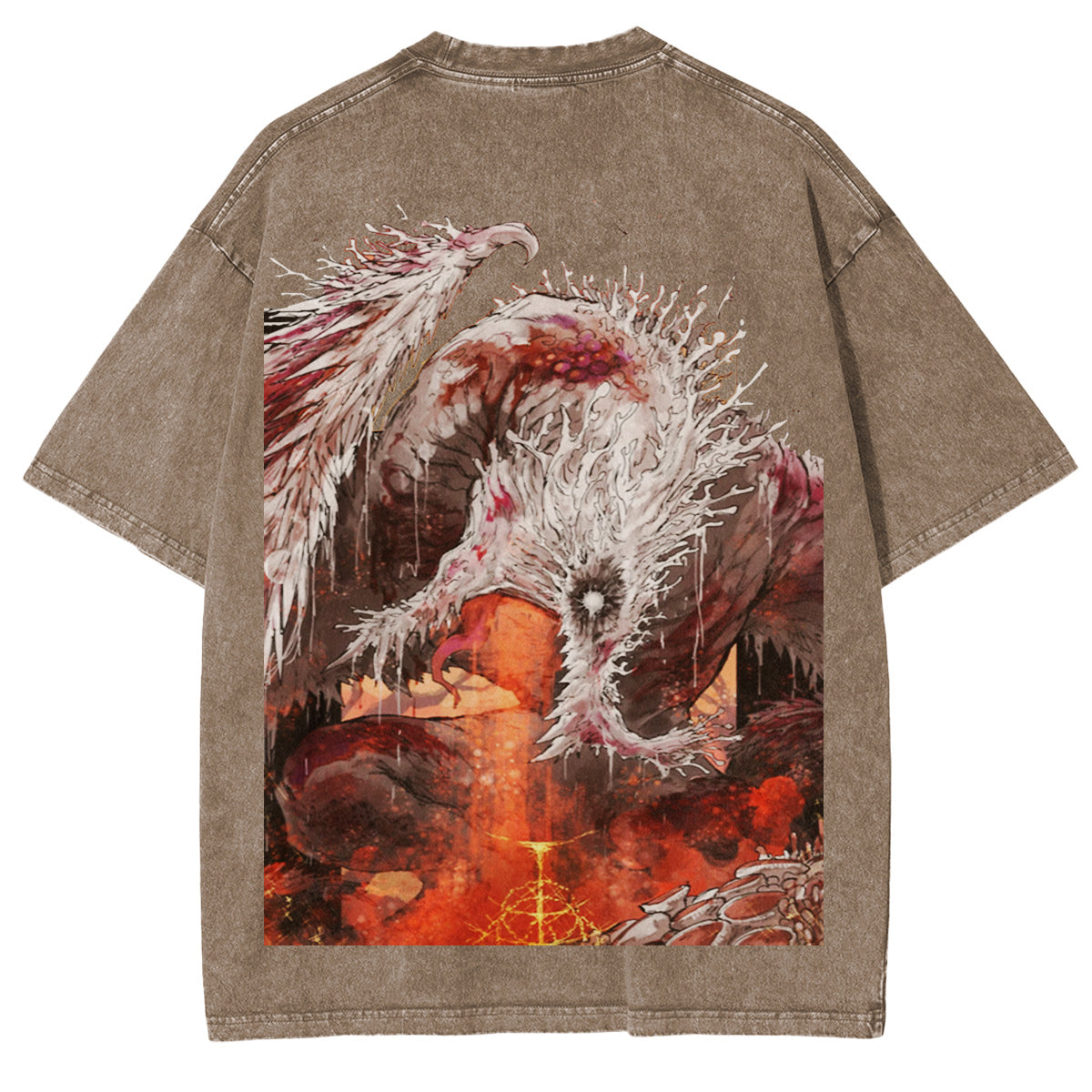 Elden Ring Evil Vintage Washed Unisex T-Shirt