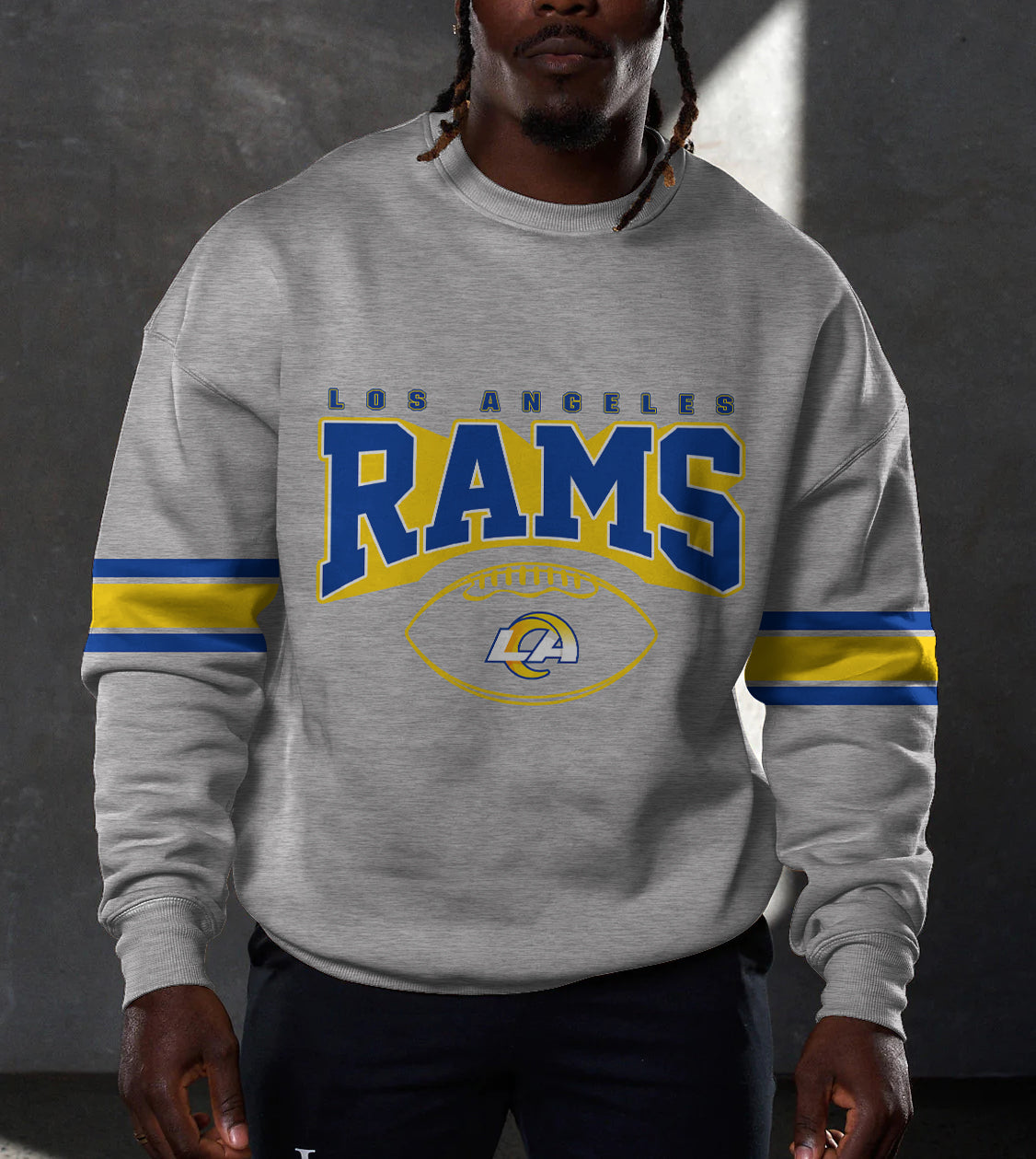 Los Angeles Rams 3D Limited Edition Crew Neck sweatshirt