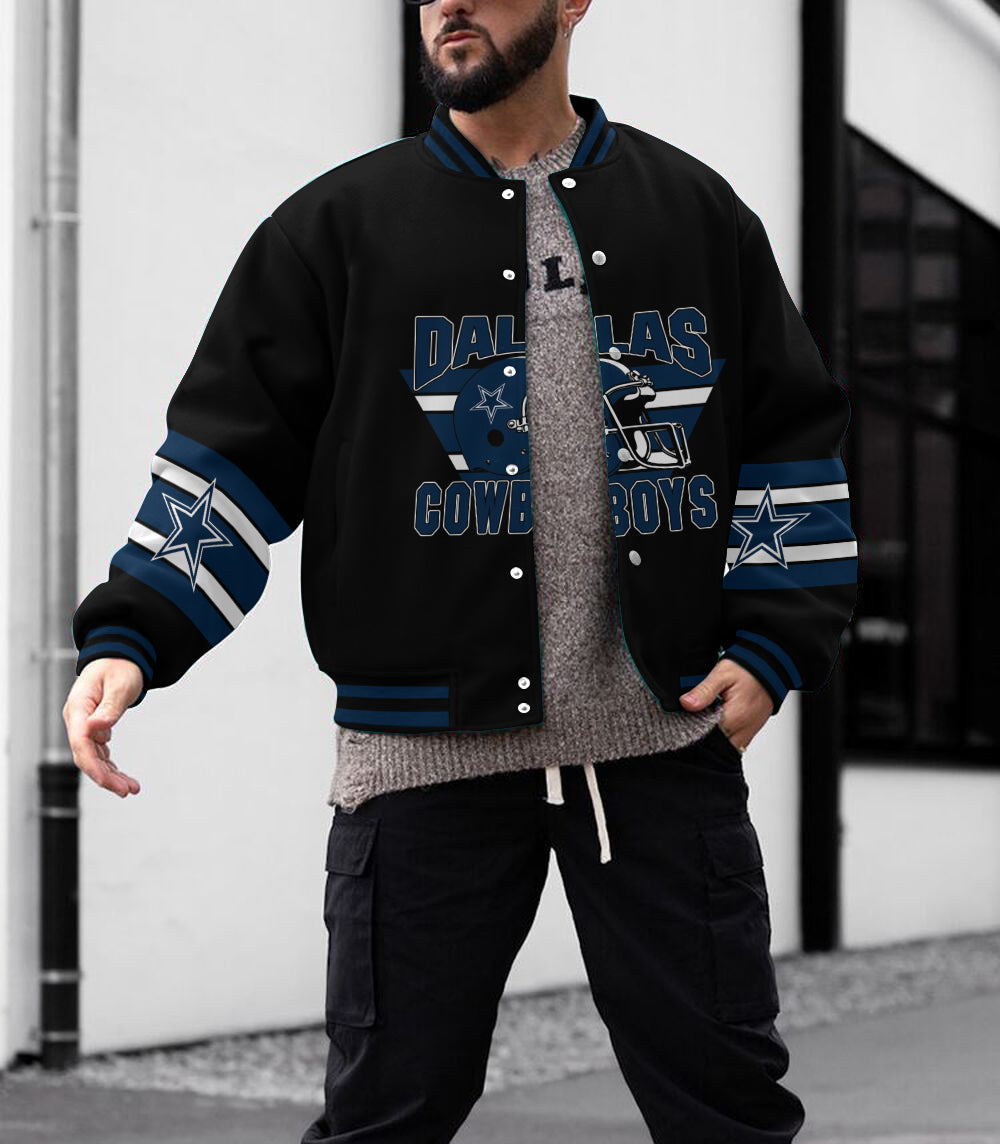 Dallas Cowboys  Men's Limited Edition Full-Snap Casual Jacket