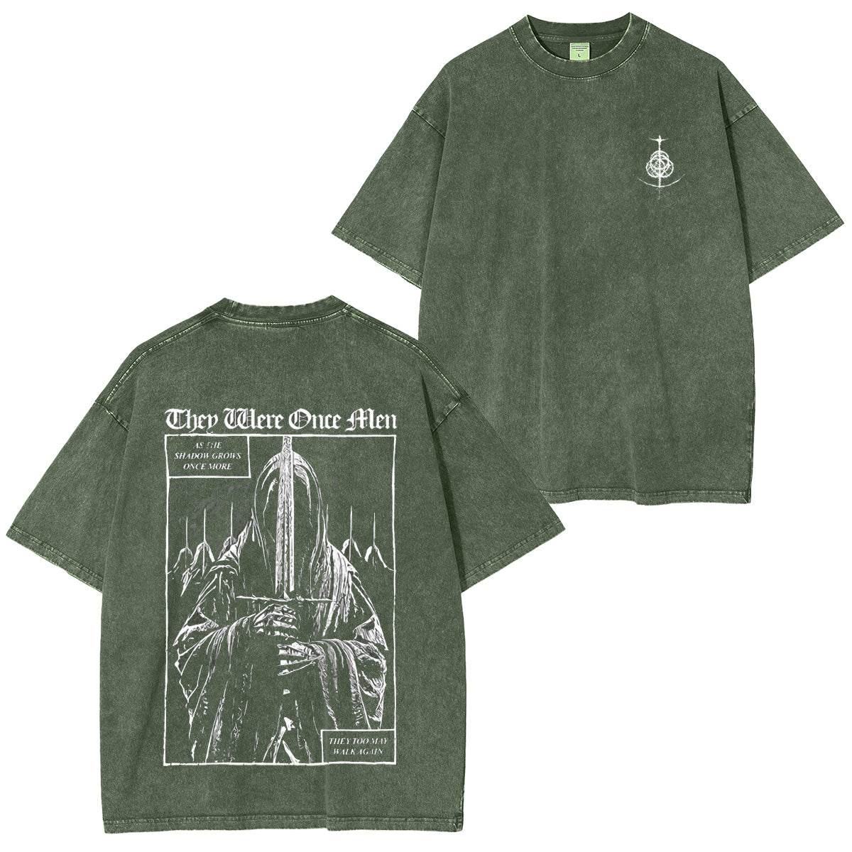 They Were Once Men Vintage Washed Unisex T-Shirt