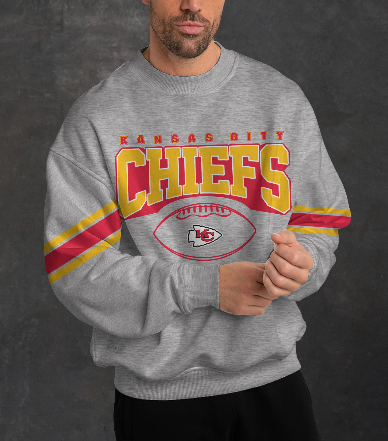 Kansas City Chiefs 3D Limited Edition Crew Neck sweatshirt