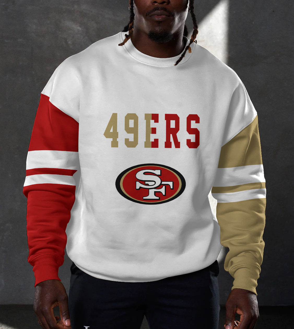 San Francisco 49ers 3D Limited Edition Crew Neck sweatshirt