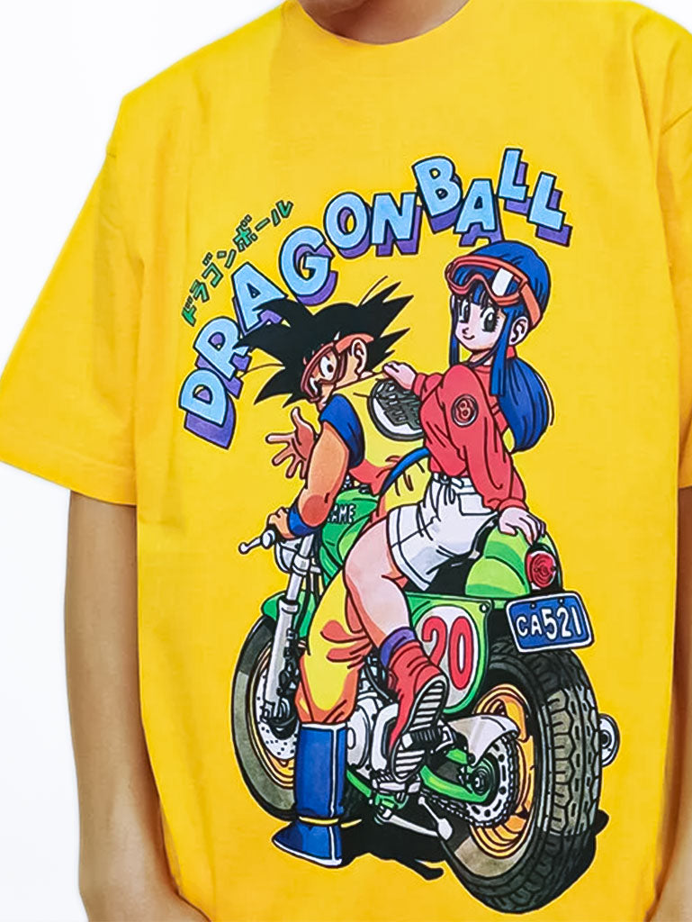 DBZ Retro Yellow Tee